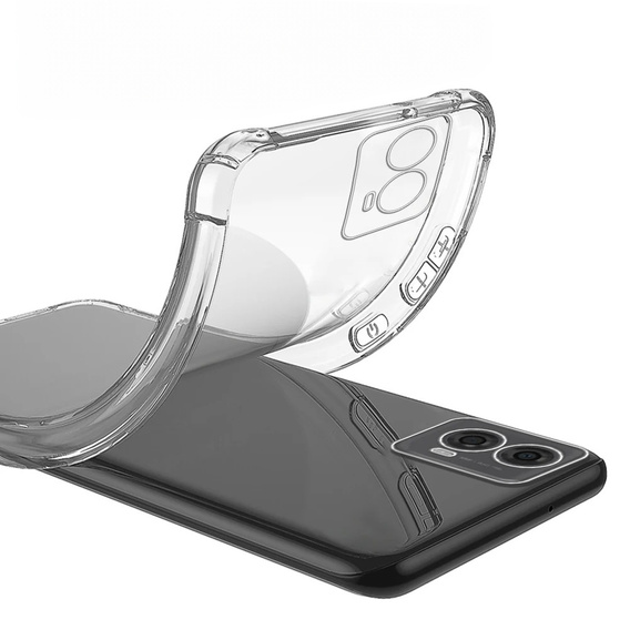 Θήκη για Motorola Moto G85, Dropproof, διαφανής