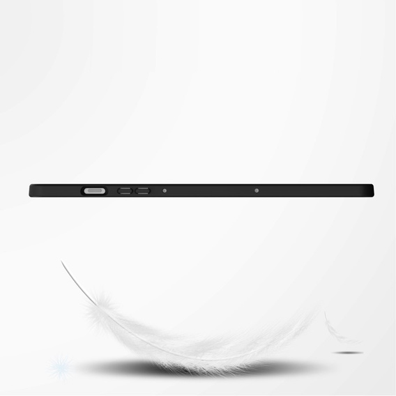 Θήκη για Samsung Galaxy Tab S10 FE+ Plus, Smartcase Hybrid, με χώρο για γραφίδα, μαύρη