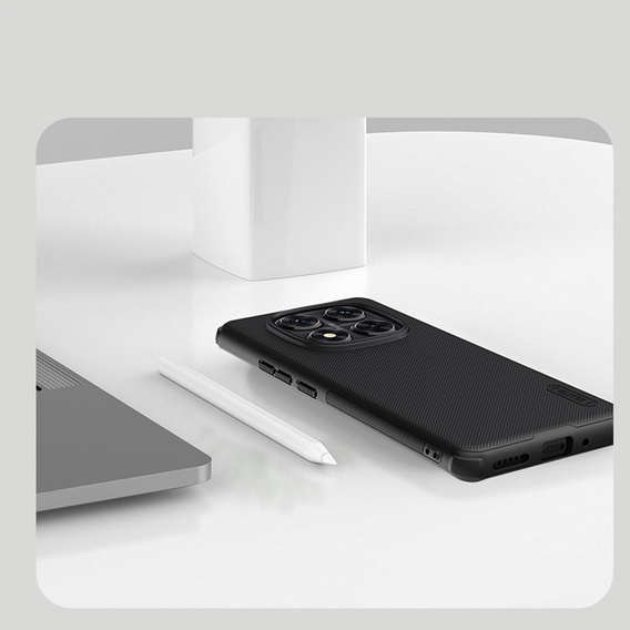 θήκη NILLKIN για Xiaomi Redmi Note 14 Pro 5G / Xiaomi Poco X7 5G, Frosted Shield, για MagSafe, μαύρη