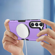 Θήκη για Samsung Galaxy S23 Plus, Protective MagSafe, μωβ