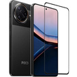 Μετριασμένο γυαλί 3D για Xiaomi Poco F7 Ultra, μαύρο πλαίσιο