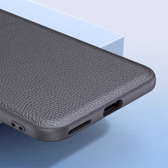 Δερμάτινη θήκη για Honor 200 Pro 5G, leather hybrid, μαύρη