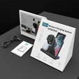 Ασύρματο φορτιστή 3 σε 1 QI γρήγορο για Samsung S25 S24 S23 Galaxy Watch Buds Σταθμός μαύρο