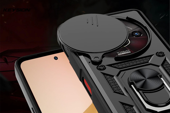 Θήκη για Xiaomi Poco F7 5G, CamShield Slide, μαύρη