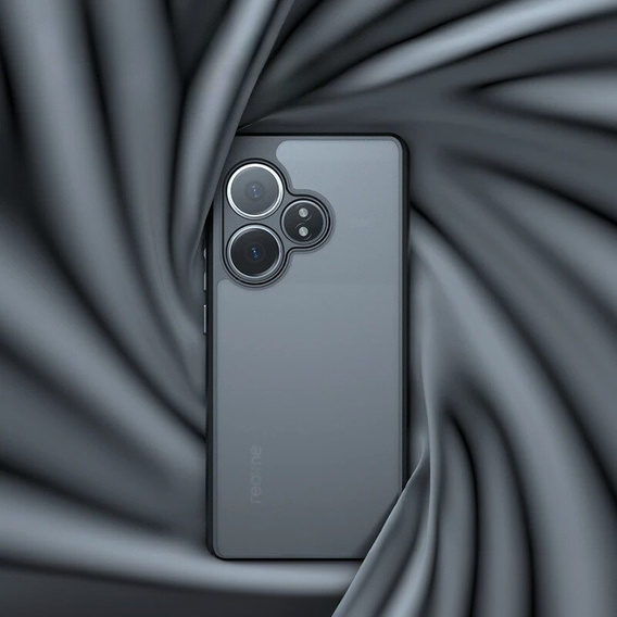 Θήκη για Realme GT 6 / 6T, Fusion Hybrid, μαύρη