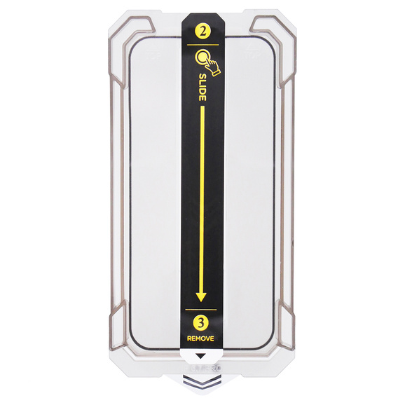 2x Μετριασμένο γυαλί για iPhone 15 Pro, ERBORD Easy App Full Screen Protector