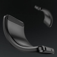 Θήκη για Motorola Edge 60 / 60 Fusion, Carbon, μαύρη