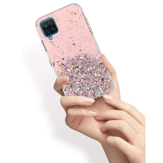 Θήκη για Samsung Galaxy A22 / M22 4G / LTE, Glittery, μπλε