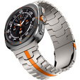 Βραχιόλι για Samsung Galaxy Watch 4/5/6 40/42/43/44/45/46/47mm, černý