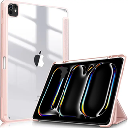Θήκη για Apple iPad Pro 13" 7 gen. 2024 (A2925, Smartcase Hybrid, με χώρο για γραφίδα, ροζ