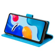 Θήκη με πτερύγιο για Xiaomi Redmi Note 11/11S, Mandala, μπλε