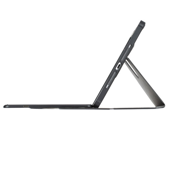 Θήκη πληκτρολογίου για iPad 11" 2025 A16 (11 gen.) / iPad 10.9" 2022 (10 gen.), Rotary 360° Leather, μαύρη