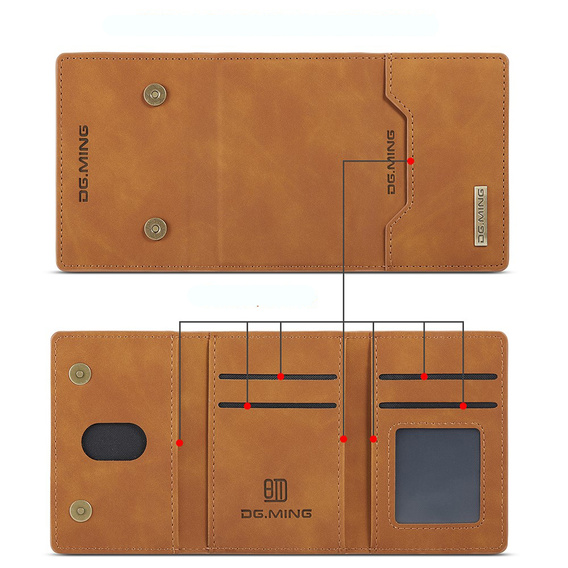 Θήκη για Samsung Galaxy S21 FE, DG.MING 2in1, μπλε