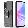 Θήκη για Oppo A78 5G, Kickstand Ring, μαύρη