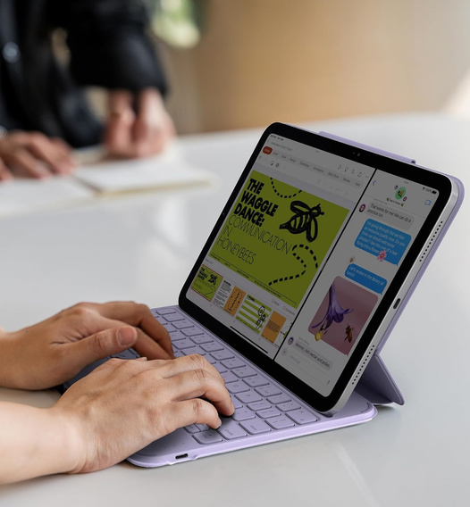 Θήκη με πληκτρολόγιο Dexnor για iPad 11" 2025 A16 (11ης γενιάς) / iPad 10,9" 2022 (10ης γενιάς)