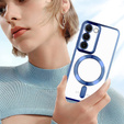 Θήκη για Samsung Galaxy S23 Plus, Electro MagSafe, σκούρο μπλε + Γυαλί για την οθόνη
