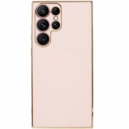 Θήκη για Samsung Galaxy S24 Ultra, Glamour CamShield, ροζ