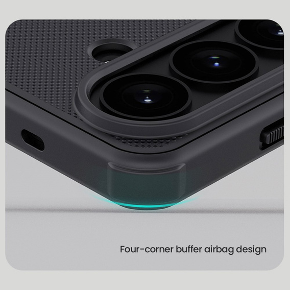 Θήκη NILLKIN Frosted Shield Pro MagSafe για Samsung Galaxy S26, μαύρη