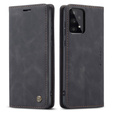 θήκη CASEME για Samsung Galaxy A33 5G, Leather Wallet Case, μαύρη