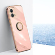 Θήκη για Motorola Moto G53 5G, Electro Ring, ροζ rose gold