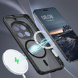 Θήκη για Honor Magic 7 Pro, για MagSafe, ERBORD Μatt Case, μαύρη