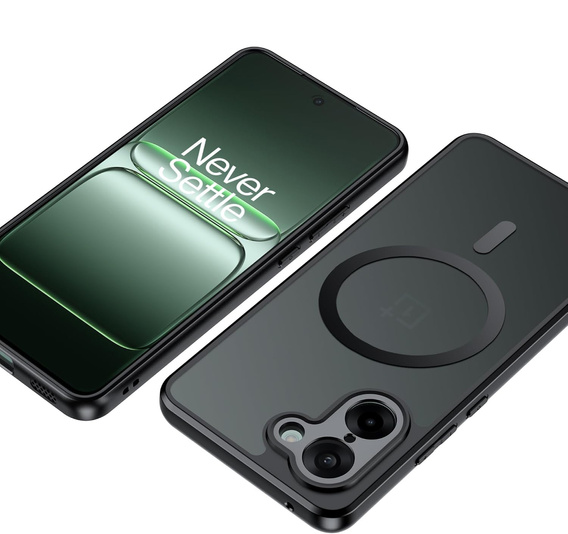 Θήκη για OnePlus Nord CE5, για MagSafe, ERBORD Μatt Case, μαύρη