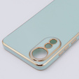 Θήκη για Oppo A78 4G, Glamour CamShield, μέντας