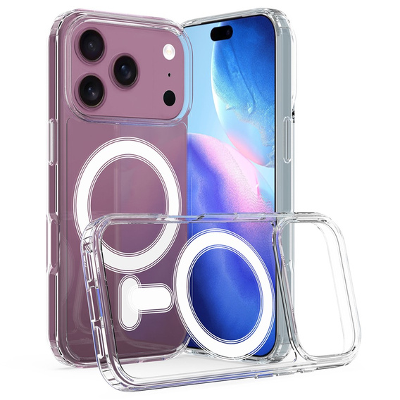 Μαγνητική θήκη TPU + Ακρυλικό για iPhone 17 Pro (συμβατή με MagSafe)