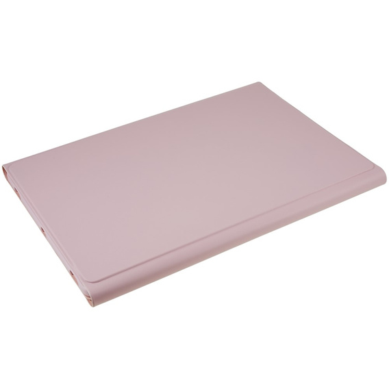 Θήκη + πληκτρολόγιο Galaxy Tab S7+ Plus / S8+ Plus /S7 FE T730 T733, Pen Slot, ροζ rose gold