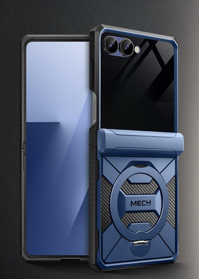 Θήκη Tongate MECH με MagSafe για Samsung Galaxy Z Flip7 FE / Z Flip6, πράσινο