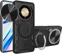 Θωρακισμένη θήκη για Honor Magic 6 Lite 5G, CamShield Slide, μαύρη