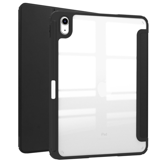 Θήκη για iPad 10.9 2022 10 Gen, Smartcase Hybrid, με χώρο για γραφίδα, μαύρη
