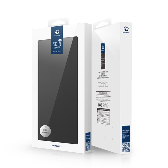 Dux Ducis Θήκη για Xiaomi 15 Ultra, Skinpro, μαύρη