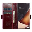 θήκη CASEME για Samsung Galaxy Note 20 Ultra, Waxy Textured, κόκκινη