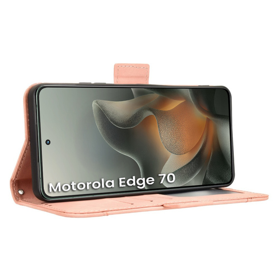 Θήκη με πτυσσόμενο καπάκι Card Slot για Motorola Edge 70