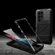 Θωρακισμένη θήκη για Samsung Galaxy S23 Ultra, R-JUST, μαύρη