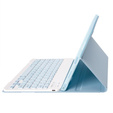 Θήκη + πληκτρολόγιο Samsung Galaxy Tab S6 Lite P610/P615 / S6 Lite 2022 10.4, Pen Slot, μπλε