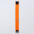 Λουράκι νάιλον για Apple Watch 1/2/3/4/5/6/7/8/SE/ULTRA 42/44/45/49mm, πορτοκαλί / μαύρη