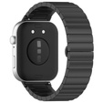 Ατσάλινο βραχιόλι για Huawei Watch Fit 4 / 4 Pro / 3, Μαύρο