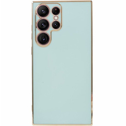 Θήκη για Samsung Galaxy S24 Ultra, Glamour CamShield, μέντας