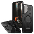 Θήκη για Samsung Galaxy A16, Military MagSafe with camera protection, μαύρη