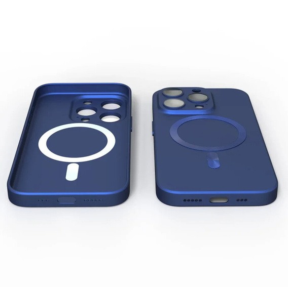 Θήκη για iPhone 16 Pro Max, ColorMag, για MagSafe, σκούρο μπλε
