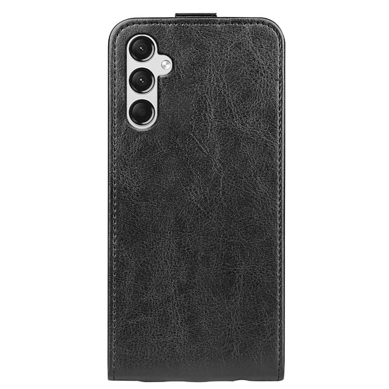 Θήκη με πτερύγιο για Samsung Galaxy A25 5G, Flip, μαύρη