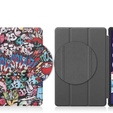 Θήκη για Lenovo Tab P11 Pro Gen 2 TB132FU TB132XU 11.2", με πτερύγιο, graffiti