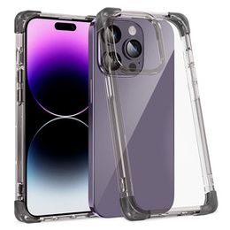 Θήκη για iPhone 14 Pro, ERBORD CornerShield, μαύρη