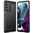 Θήκη για Motorola Moto G200 5G, Carbon, μαύρη