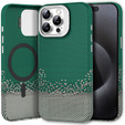 Θήκη για iPhone 15 Pro, Πλαίσιο Kickstand, για MagSafe, Sand Green