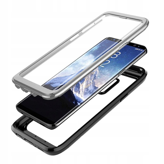 Θήκη για Samsung Galaxy S9, Shockproof, με μεμβράνη, μπλε