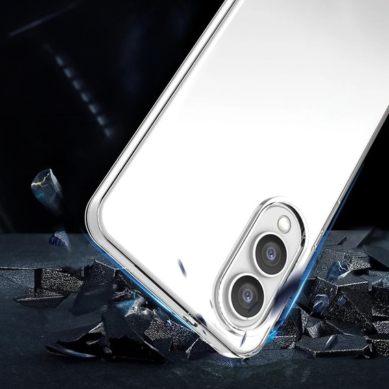 Λεπτή θήκη για Samsung Galaxy S25 Edge, Slim, διαφανής