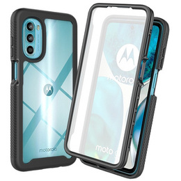 Θήκη για Motorola Moto G52 4G / G82 5G, Shockproof, με μεμβράνη, μαύρη